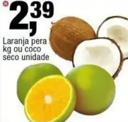 Frangolândia Laranja pera ou coco seco unidade oferta