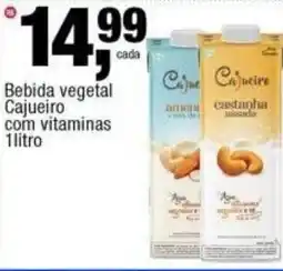Frangolândia Bebida vegetal Cajueiro com vitaminas oferta