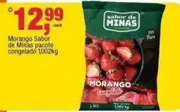 Frangolândia Morango Sabor de Minas pacote congelado oferta