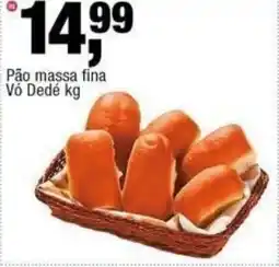 Frangolândia Pão massa fina Vó Dedé oferta