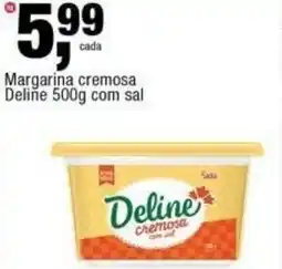 Frangolândia Margarina cremosa Deline com sal oferta