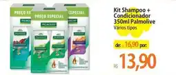 Atacadão Kit Shampoo + Condicionador Palmolive Vários tipos oferta