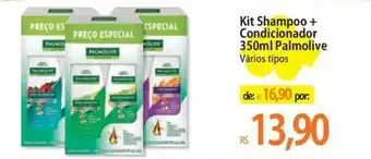 Kit Shampoo + Condicionador Palmolive Vários tipos
