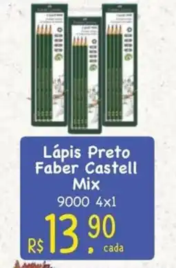 Supermercados Mateus Lápis Preto Faber Castell Mix oferta