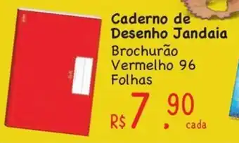 Caderno de Desenho Jandaia