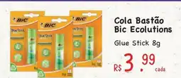 Supermercados Mateus Cola Bastão Bic Ecolutions Glue Stick oferta