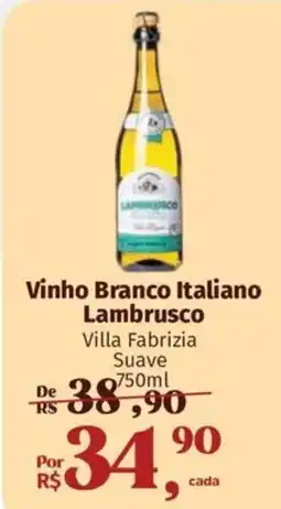 Supermercados Mateus Vinho Branco Italiano Lambrusco oferta