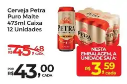 Super Luna Cerveja Petra Puro Malte oferta