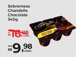 Super Luna Sobremesa Chandelle Chocolate oferta