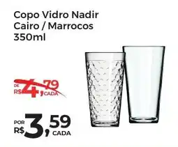 Super Luna Copo Vidro Nadir Cairo / Marrocos oferta