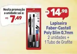 Supermercados Jau Serve Lapiseira Faber-Castell Poly Slim 0,7mm oferta