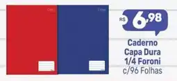 Supermercados Jau Serve Caderno Capa Dura 1/4 Foroni oferta