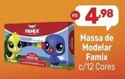 Supermercados Jau Serve Massa de Modelar Famix oferta