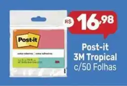 Supermercados Jau Serve Post-it 3M Tropical oferta