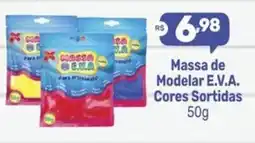 Supermercados Jau Serve Massa de Modelar E.V.A. Cores Sortidas oferta