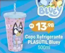 Supermercados Jau Serve Copo Refrigerante PLASÚTIL Bluey oferta