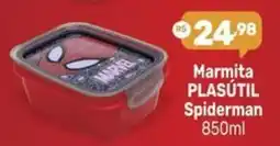 Supermercados Jau Serve Marmita PLASÚTIL Spiderman oferta