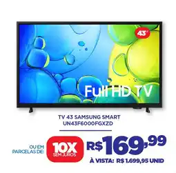 DB Supermercados Tv 43 samsung smart UN43F6000FGXZD oferta