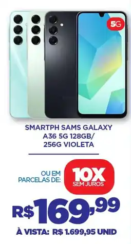 DB Supermercados Smartph sams galaxy A36 5G 128GB/ 256G VIOLETA oferta