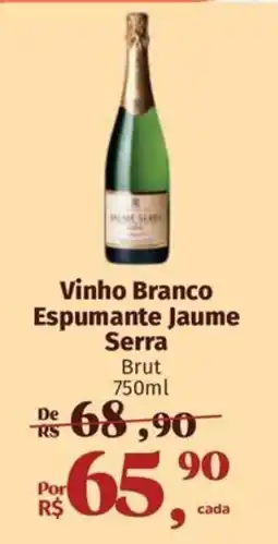 Supermercados Mateus Vinho Branco Espumante Jaume Serra oferta