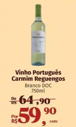 Supermercados Mateus Vinho Português Carmim Reguengos oferta