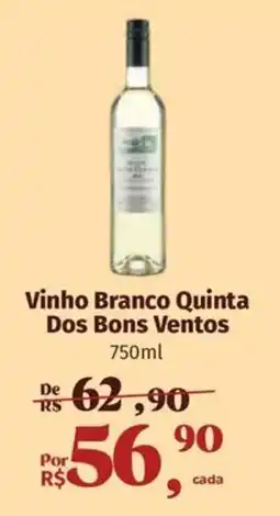 Supermercados Mateus Vinho Branco Quinta Dos Bons Ventos oferta