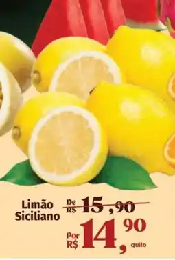 Supermercados Mateus Limão Siciliano oferta