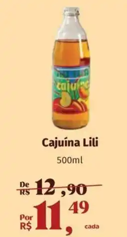 Supermercados Mateus Cajuína Lili oferta