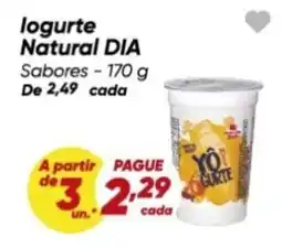 Dia logurte Natural DIA oferta