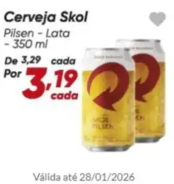 Dia Cerveja Skol oferta