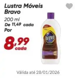 Dia Lustra Móveis Bravo oferta