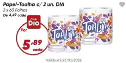 Dia Papel-Toalha c/2 un. DIA oferta