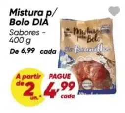 Dia Mistura p/ Bolo DIA Sabores oferta