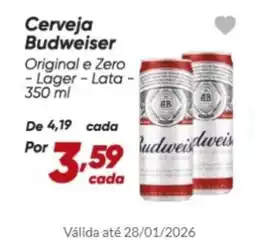 Dia Cerveja Budweiser oferta