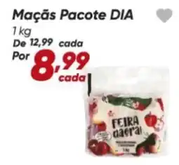 Dia Maçãs Pacote DIA oferta