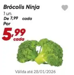 Dia Brócolis Ninja oferta