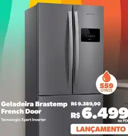 Lojas TaQi Geladeira Brastemp French Door oferta