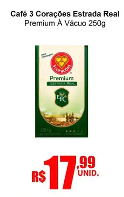 Oriundi Café 3 Corações Estrada Real Premium À Vácuo oferta