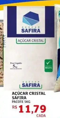 Assaí Atacadista Açúcar cristal safira pacote oferta