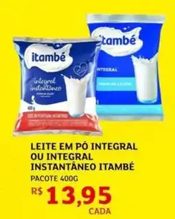Assaí Atacadista Leite em pó integral ou integral instantâneo itambé oferta
