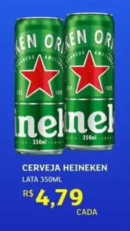 Assaí Atacadista Cerveja heineken oferta