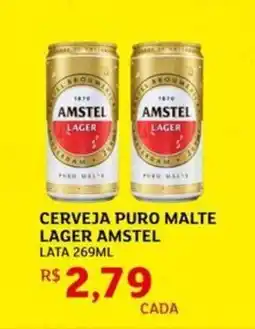 Assaí Atacadista Cerveja puro malte lager amstel oferta