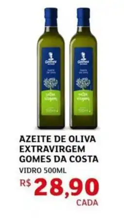 Assaí Atacadista Azeite de oliva extravirgem gomes da costa vidro oferta