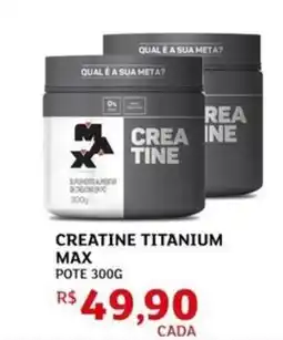 Assaí Atacadista Creatine titanium max oferta