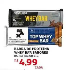 Assaí Atacadista Barra de proteína whey bar sabores oferta