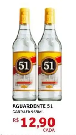 Assaí Atacadista Aguardente 51 oferta