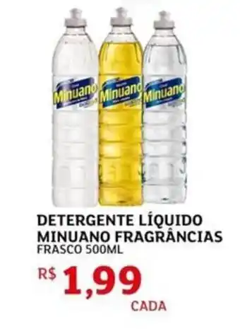 Assaí Atacadista Detergente líquido minuano fragrâncias oferta