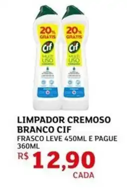 Assaí Atacadista Limpador cremoso branco cif oferta