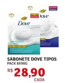 Assaí Atacadista Sabonete dove tipos oferta