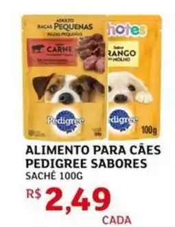 Assaí Atacadista Alimento para cães pedigree sabores oferta